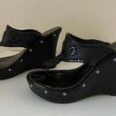 Jack Rogers  Women's Black Marbella Wedge Sandal 6.5 US Photo 1