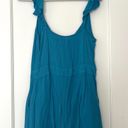 Urban Outfitters Blue Ruffle Romper Photo 1