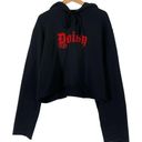  Daisy TV Gothic Oversized Hoodie Sweatshirt Black Size M/L Photo 1