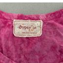 Gypsy 05  Women's Pink Tye Dye Tank Top Cotton Graphic Size Medium Photo 2