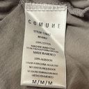 Edge Comune Gray Lightweight Long Sleeve Raw  Hems Tee Shirt Crew Neck New w/tags Photo 5