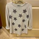 INC  Star three quartered sleeved Sweatshirt Photo 0