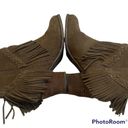 sbicca  - Sound Suede Leather Fringe Bootie Photo 8