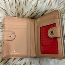 Kate Spade  Snap Zip Wallet Ivory Black Tan Photo 4