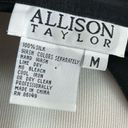 Allison Taylor Vintage  Silk Blouse Button Down Mixed Animal Print M Photo 6