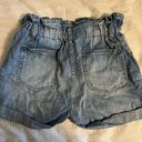 sts blue Denim Paper Bag Shorts Photo 1