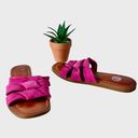 1. State  Suede Strappy Slide Womens Sandals Sz 8.5M Pink Suede 1S-Frel Photo 1