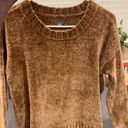 Aerie Brown Crop Sweater Photo 0