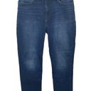 Rag and Bone  Women’s Wren High Rise Slim Straight Cropped Blue Jeans Size 29 Photo 5