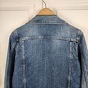 DKNY  Jean Jacket Blue 100% Cotton Trucker Denim Jacket Size M Photo 6