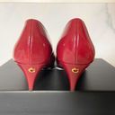 Coach  Women Sloane Pump/Sloan Patent Cherry Size 8.0 # CD298 Photo 3