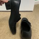 Easy Spirit Size 8.5 Black Heeled Loafers  Photo 2