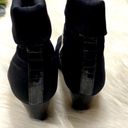 Brighton  size 6 medium black kitten heel ankle boots Photo 7