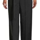 Helmut Lang  High Waisted Relaxed Wool Pant Wool Twill Black Trouser Women Size 0 Photo 0