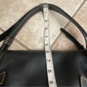 Dooney & Bourke , BLACK PEBBLE GRAIN LEATHER, TASSEL SHOULDER BAG Pre Owned Photo 7