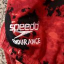 Speedo  Red Black White Endurance Swimsuit Womens L? Used Photo 5