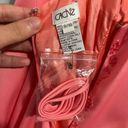 Cache Women’s Vintage pink rhinestones strapless  prom dress size 9/10 Photo 3