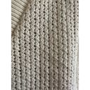 ZARA  | Cream Open Weave Oversized Sweater Vest | Size Medium Photo 3