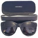 Dolce & Gabbana  Designer Black Sunglasses W/ Case Gray Gradient Lenses UV SAFE Photo 2