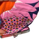 Vera Bradley  Loves Me Pouch Folding Wallet Kisslock Coin Purse pink barbiecore Photo 6