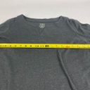 L.L.Bean  1X-Plus Women's 100%‎ Supima Cotton 500799 Gray Half Sleeve V Neck READ Photo 6