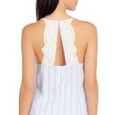 In Bloom by Jonqail striped tank eyelet detail spaghetti strap tank size M NWOT Photo 1