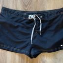 Nike Black Mini Low Waisted Swim Shorts Photo 0