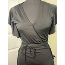 Banana Republic  Black Wrap Dress Size XS (SDR37) Photo 1