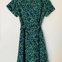 Hill House NWT  The Laura Shirt Dress in Midnight Garden Linen Floral Size Small Photo 10