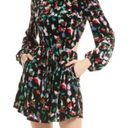 Open Edit NWT  Floral Velvet Cut Out Back Mini Dress Photo 0