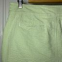 Lilly Pulitzer | Courtland Seersucker Striped Mini Skirt in Green White Sz 6 Photo 8