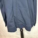 Liz Claiborne  Women's Navy Athleisure Zip-up Vented Sweatshirt Sz 2X Photo 2