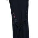 Cynthia Rowley  Black Sleeveless Maxi Belted  Dress Sz Small NWT Photo 4