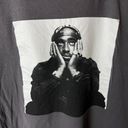 2Pac Rap Tee T Shirt Gray XXL 2XL Artist Rapper Graphic 100% Cotton Solid Logo Size undefined Photo 4