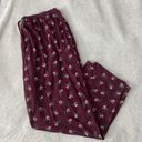 Ralph Lauren Burgundy PJ Bottoms Photo 3