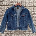 Lee Vintage  denim jean trucker jacket Black Label Photo 0