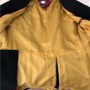 Tommy Hilfiger  Equestrian Blazer Jacket Size 4 Black
Gold Buttons Velvet Trim‎ Photo 8