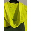 Xersion High Visibility Rain Jacket--NEW Green 2 Tone w/Hood Zipper L/S XSmall Photo 4