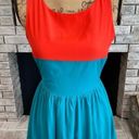 Southern Frock  High Lo Colorblock cut out back Maxi Dress Size XS sleeveless Photo 4