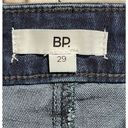 BP  Nordstrom Womens High Rise Skinny Ankle Dark Wash Blue Jeans Size 29 Photo 3