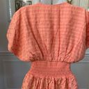 Tularosa  Eleanor Romper Pale Peach Swiss Dot XS Photo 10