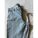 Eddie Bauer Women's  Boyfriend Slim Fit Khakis Baby Blue size 16 Mid Rise Photo 8