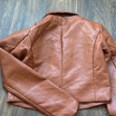 Daisy Brown Leather Jacket Photo 2