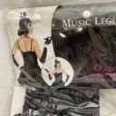 Music Legs Corset W/ Lace Up Back & Side Zipper Womens S Halloween Costume 70574 Photo 5