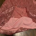 Lucy in the Sky Omnia Dress in Barbie Pink Sequins Photo 7