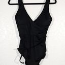 ANDIE NWT  Black The Belmar One Piece Swimsuit Size Medium Photo 2