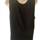 Zac and Rachel  Double Layered Dressy Tank Mint Black Sz. XL Career Wardrobe Photo 2