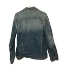 L.E.I  Strauss Signature Womens Button Front Denim Jacket Large Photo 1