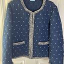 J. McLaughlin  NEW Helene Quilted Jacket in Diamond Jacquard size Xl Women’s Photo 3