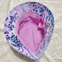 Lilly Pulitzer Lilac Freesia Mermaid Bucket Hat OS Photo 2